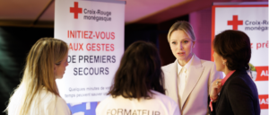 Image de l'article S.A.S. la Princesse Charlène sensibilise aux gestes de premiers secours à l’occasion de la Journée Internationale des Droits des Femmes